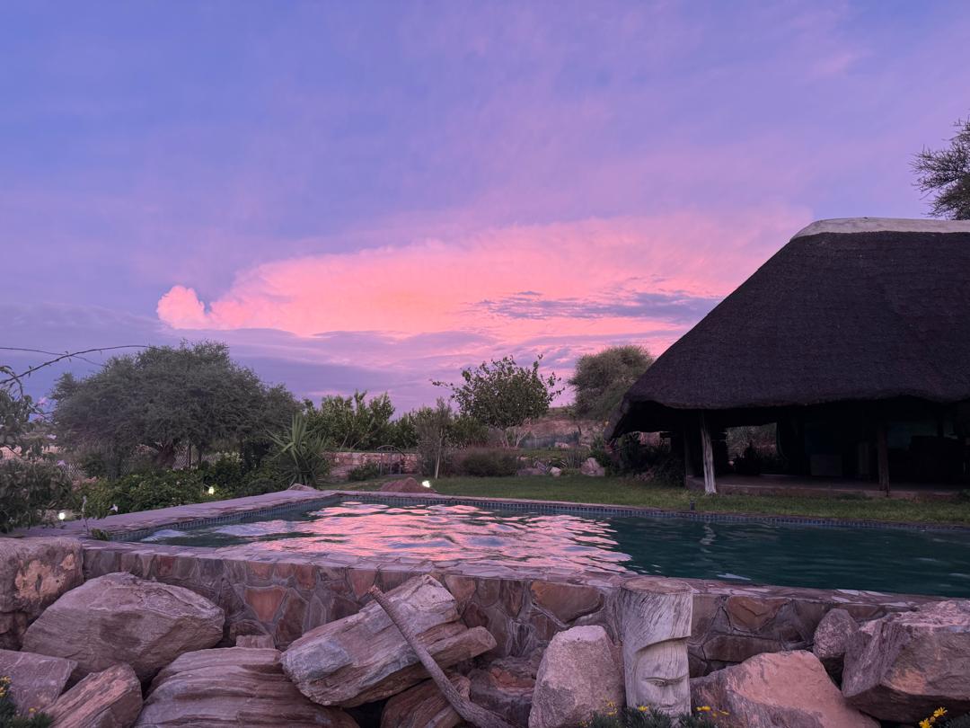 Large Swimming Pool heated days Namibia